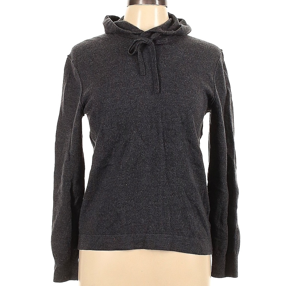 ♻Banana Republic Baruffa Italian Merino Drawstring Pullover…